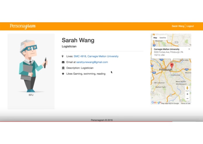 Personagram – screenshot 3