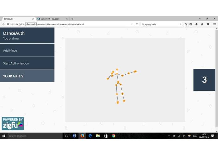 DanceAuth – screenshot 1
