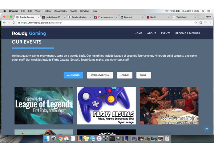 Rowdy Gaming – screenshot 2