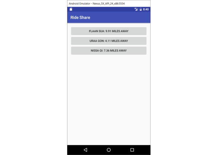 College Ride Share – screenshot 4