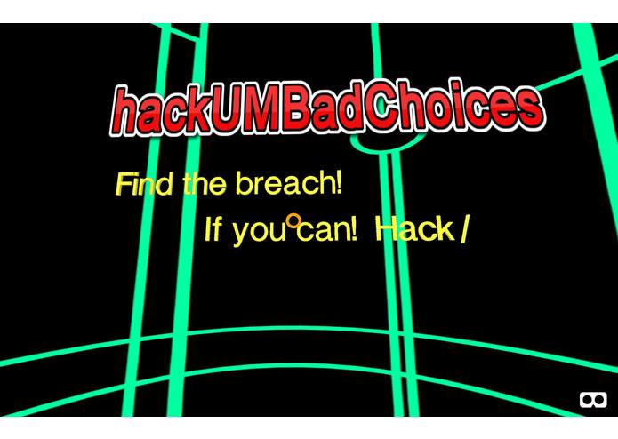 hackUMBadChoices – screenshot 3