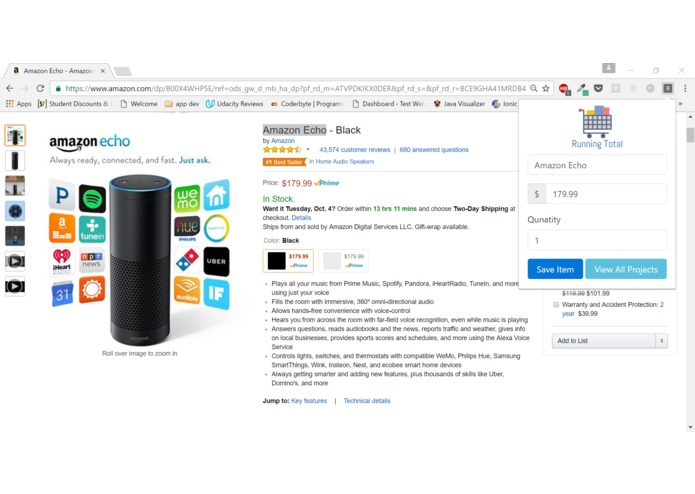 Running Total – screenshot 1