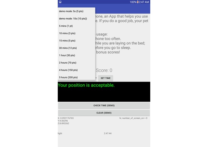HealthPhone – screenshot 4