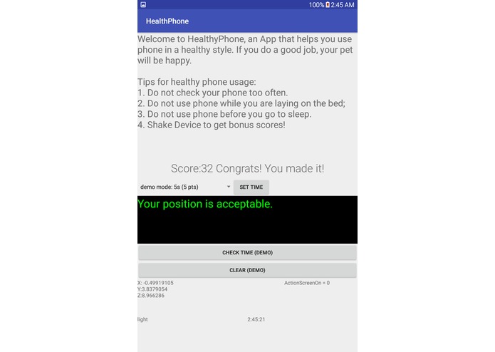 HealthPhone – screenshot 6