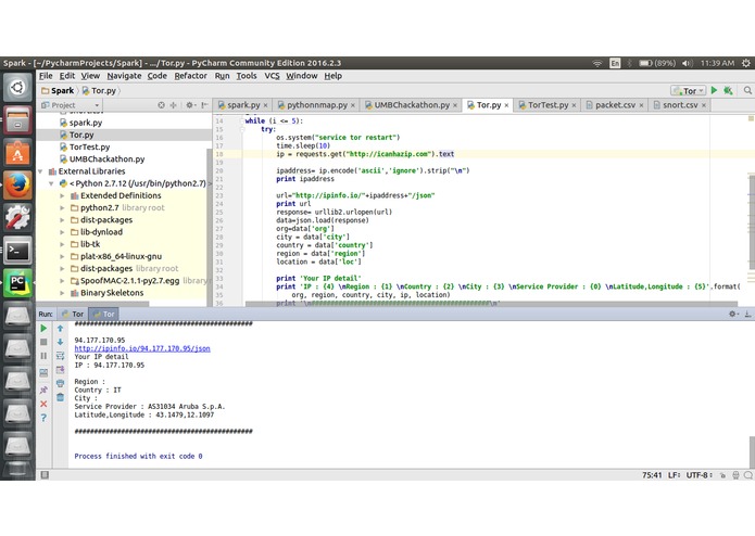 Every 10 second Change you Public IP address randomly – screenshot 1