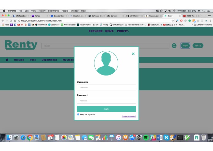 Renty – screenshot 2
