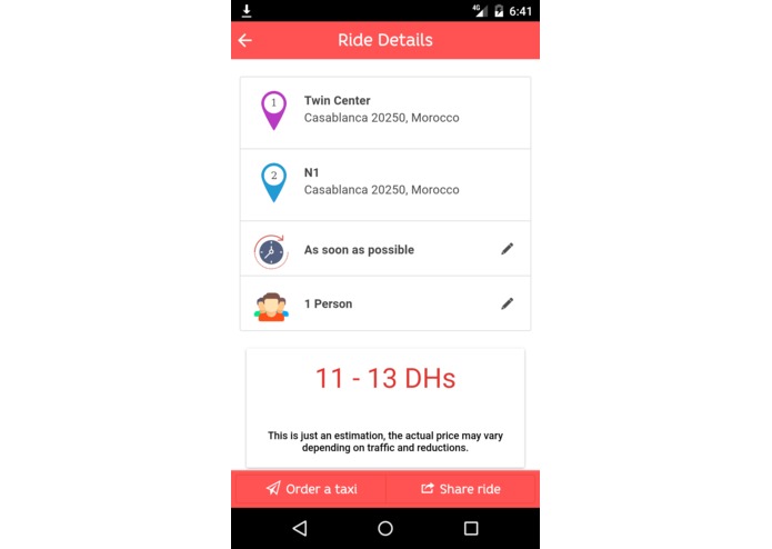 Taxicabs Mobility Challenge – screenshot 8