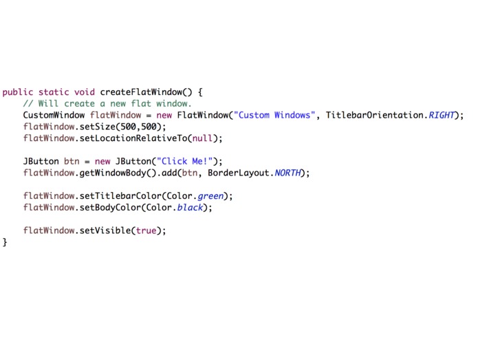 CustomWindows – screenshot 2