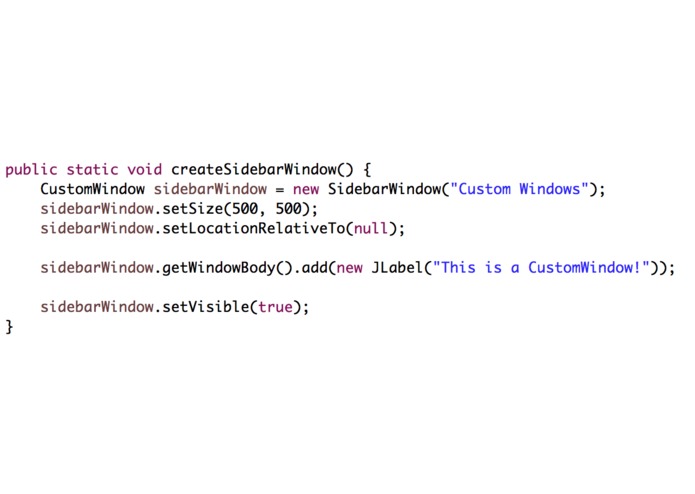 CustomWindows – screenshot 3