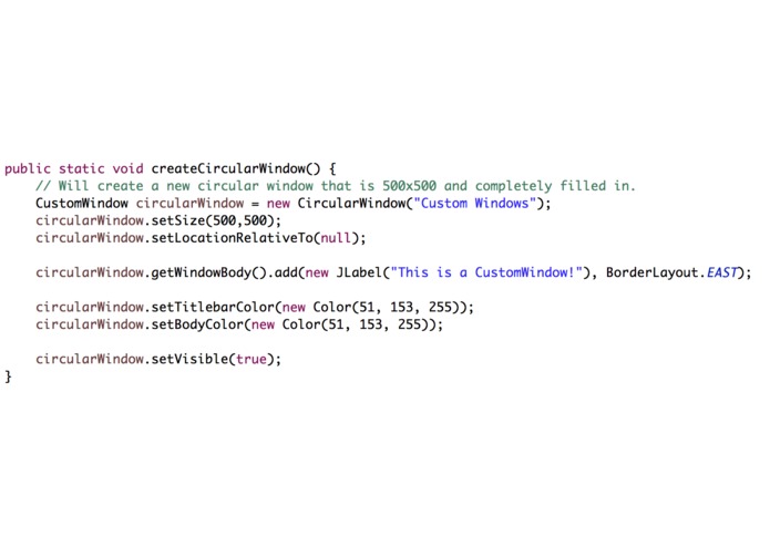 CustomWindows – screenshot 4