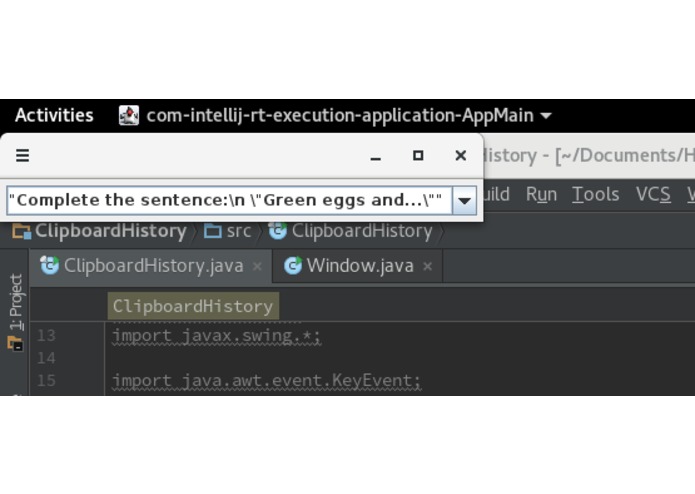 Clipboard History – screenshot 1