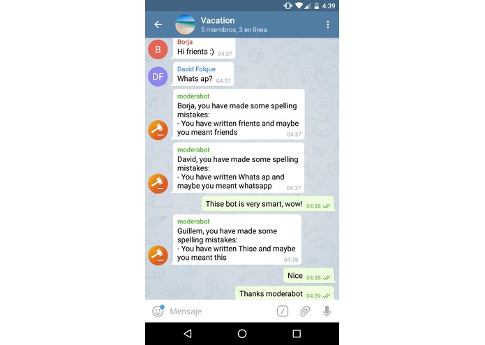 Moderabot – screenshot 4