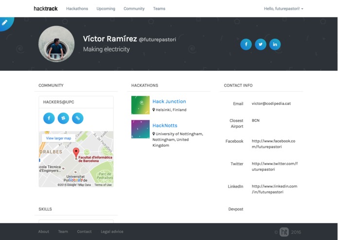 Hacktrack – screenshot 5