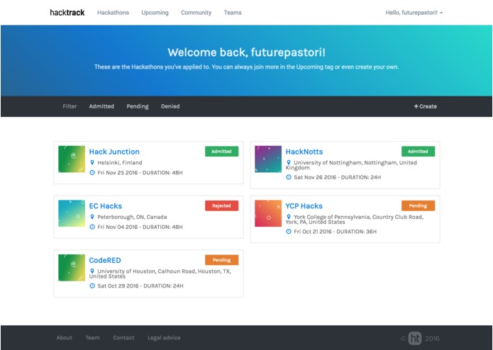 Hacktrack – screenshot 3