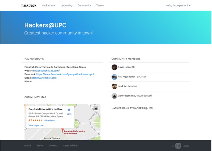 Hacktrack – screenshot 4