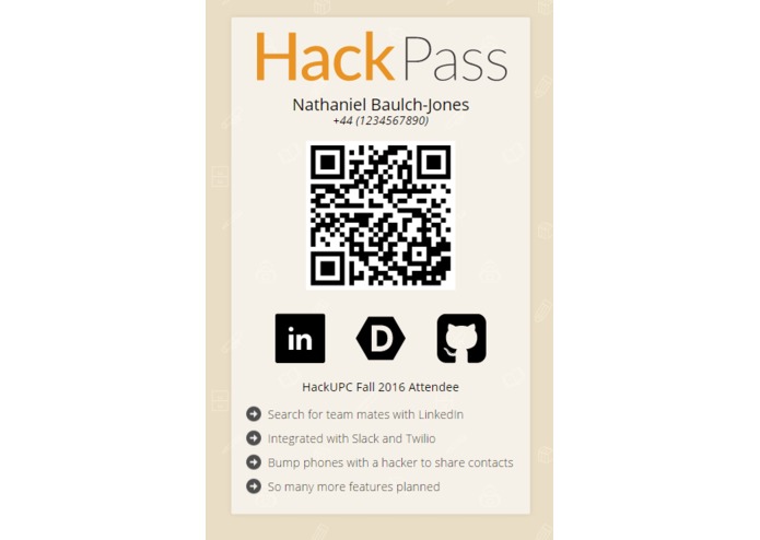 HackPass – screenshot 5