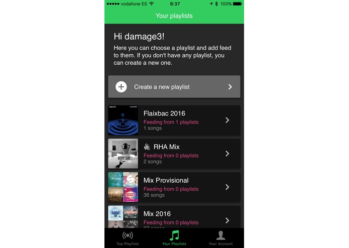 Playlists Premium for Spotify – screenshot 2
