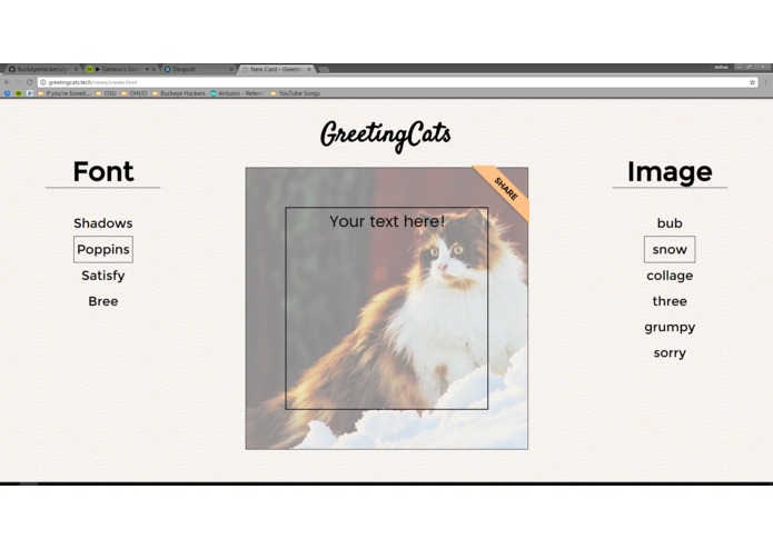 GreetingCats – screenshot 2