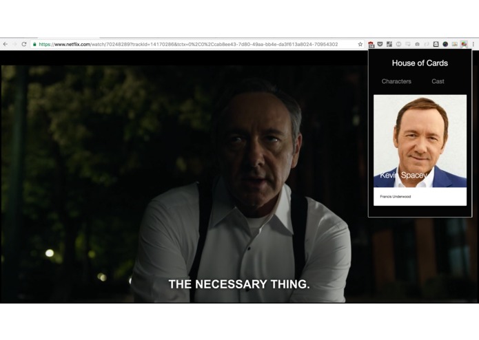 Netflix X-ray – screenshot 1