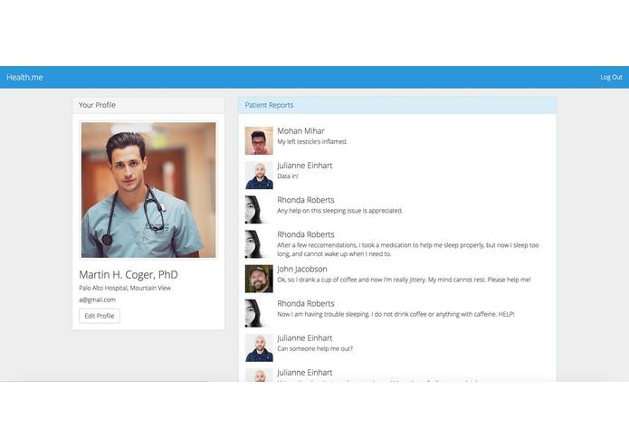 Health.me – screenshot 1