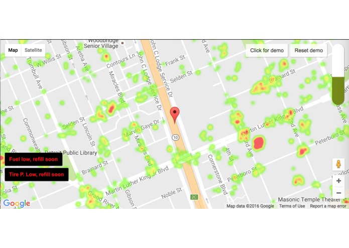 SafeRoute – screenshot 2
