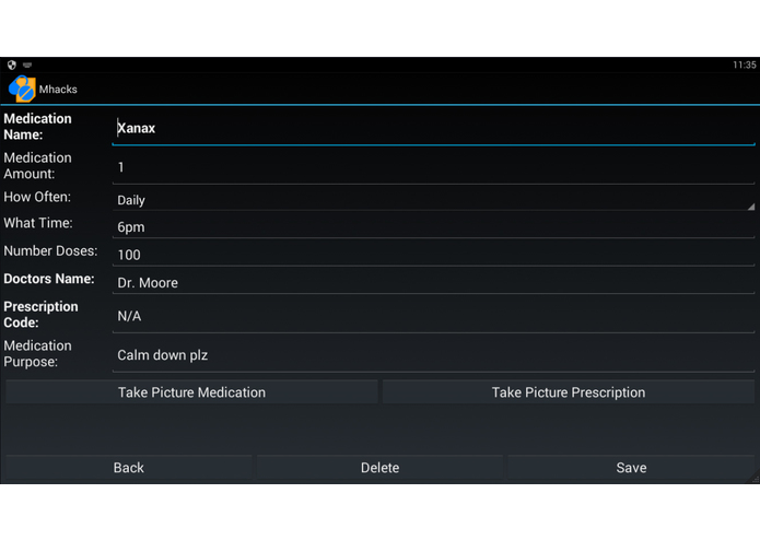 Prescription Trackr – screenshot 5