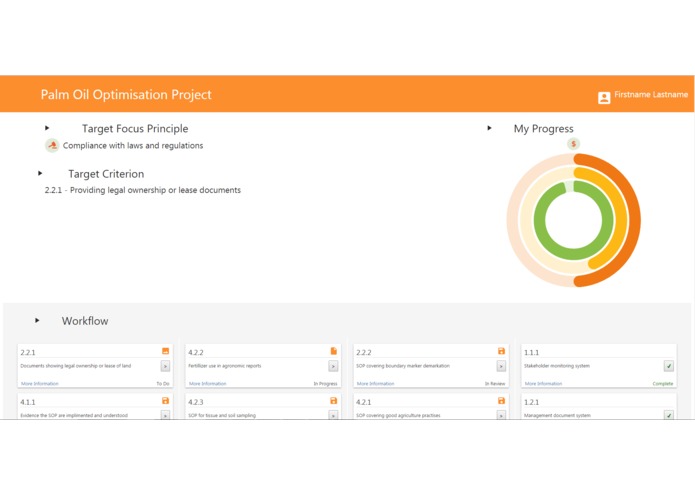 Palm Oil Optimisation Project – screenshot 1