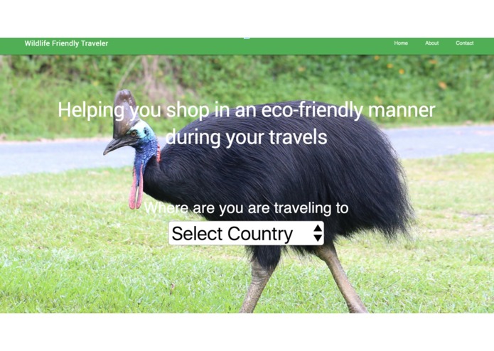 Wildlife Friendly Traveler – screenshot 1