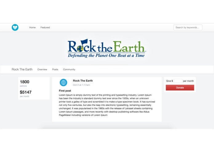 Givingly – screenshot 1