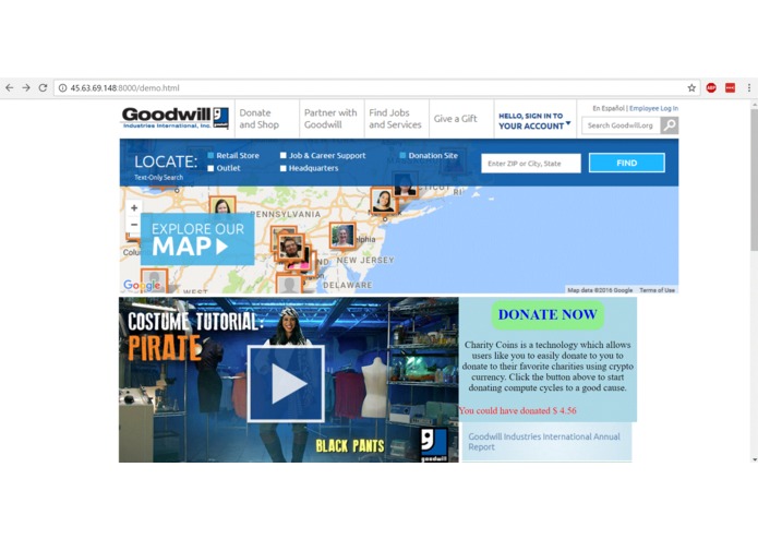 Charity Coins – screenshot 1