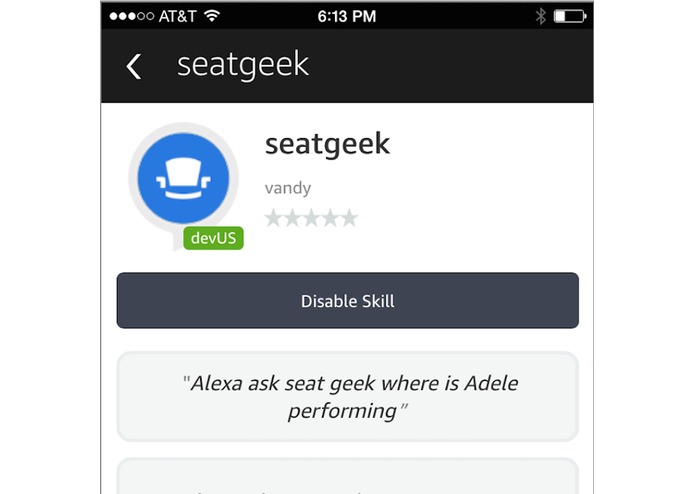 ASK SeatGeek – screenshot 1