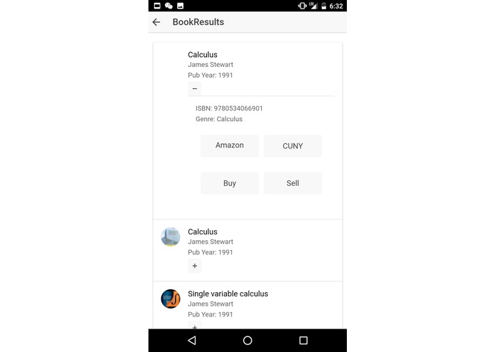 CUNYBookshelf – screenshot 5