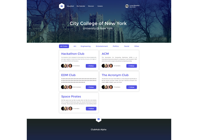ClubHub – screenshot 4