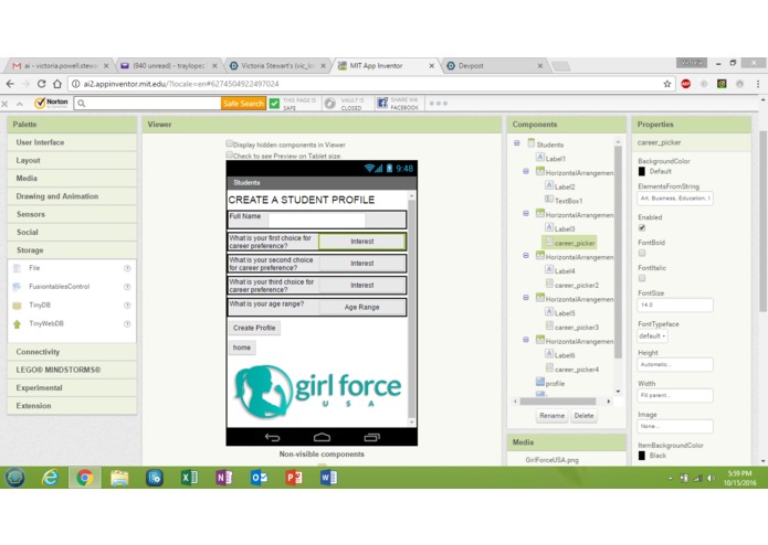 Go Girl Force | Devpost