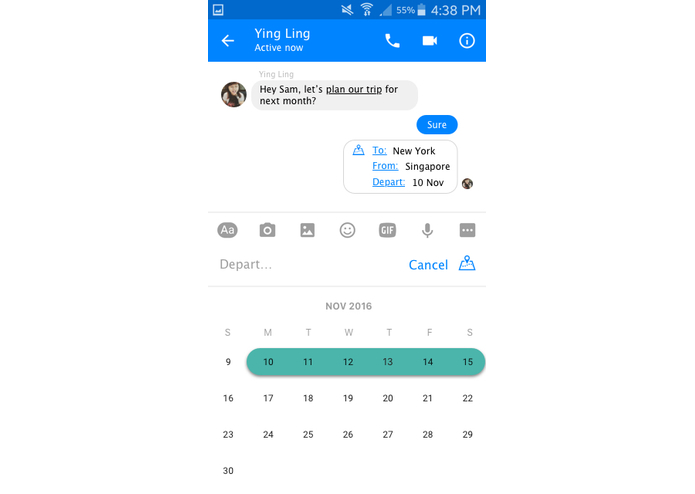 Chat Planner – screenshot 1