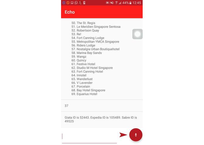 echo – screenshot 1
