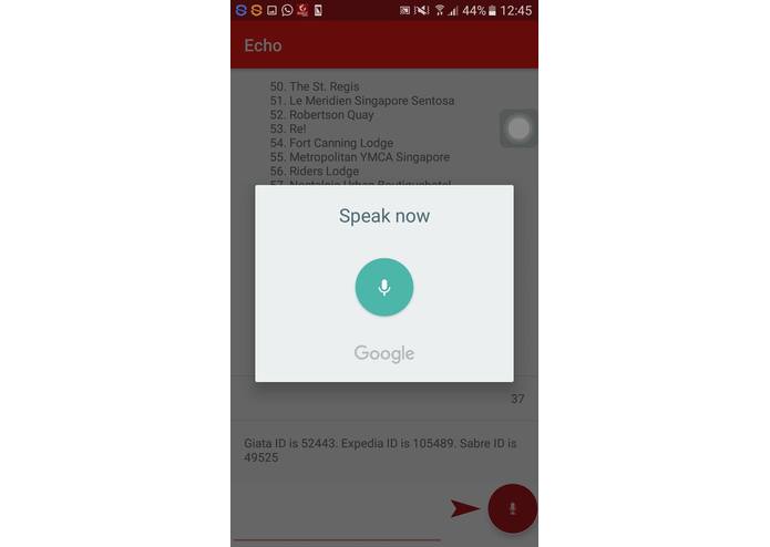 echo – screenshot 2