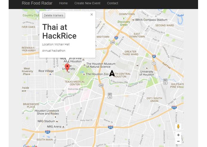 Rice Food Radar – screenshot 1