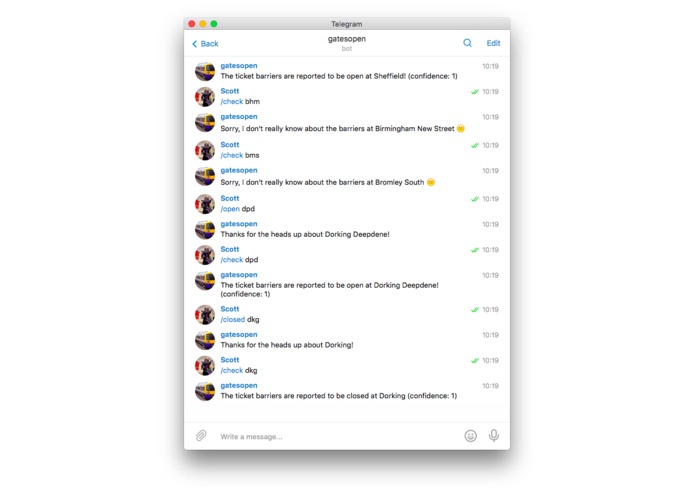 Gatesopen – screenshot 2