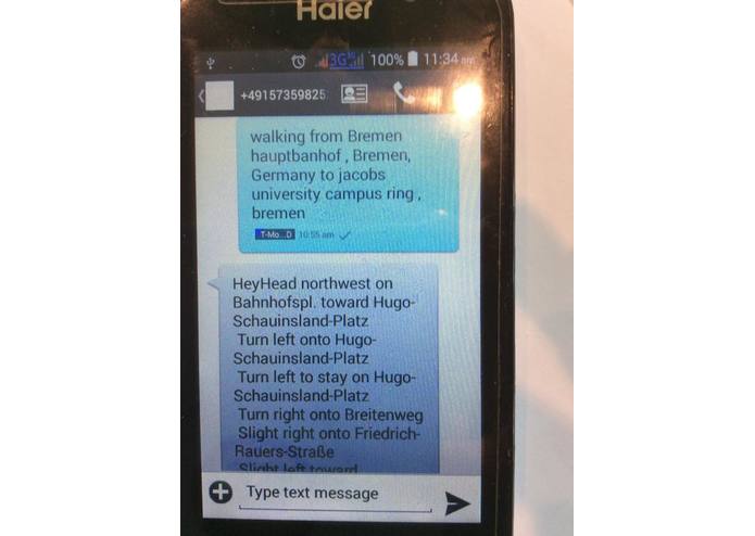 Marco Polo SMS – screenshot 4