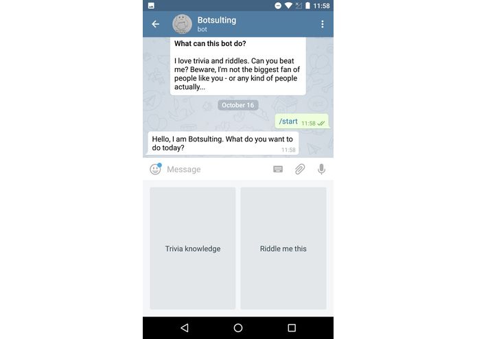 Botsulting – screenshot 3