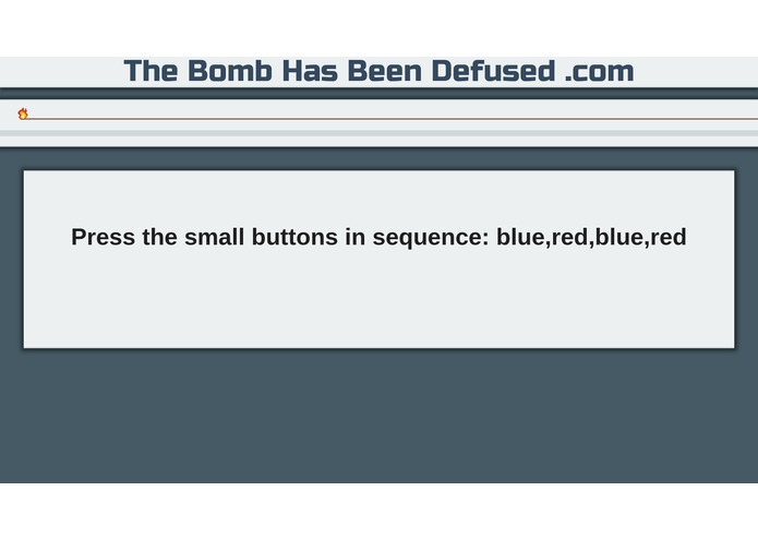 TheBombHasBeenDefused.com – screenshot 1