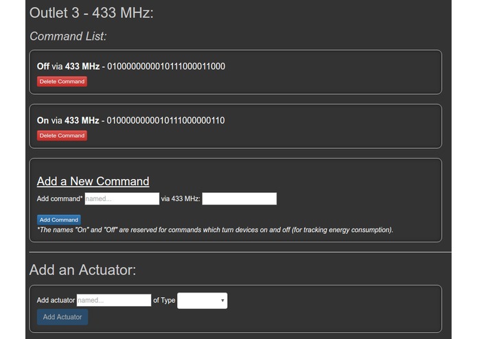 Dorm Automation Kit (DAK) – screenshot 5