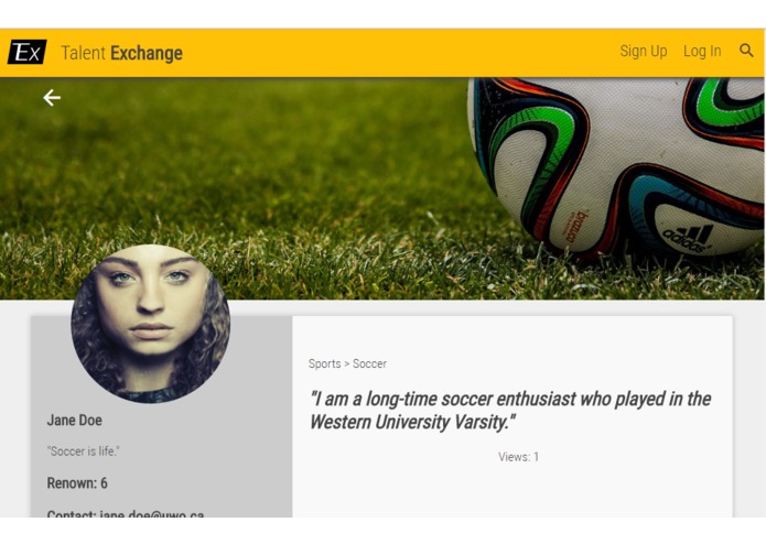 Talent Exchange – screenshot 2
