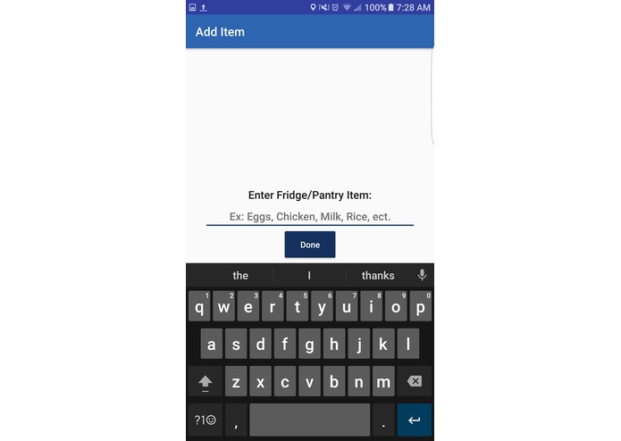 FridgeD – screenshot 2