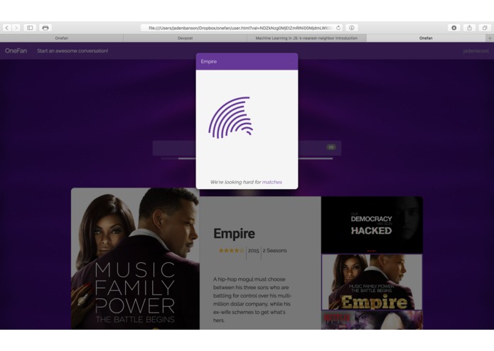Onefan Beta Page – screenshot 8