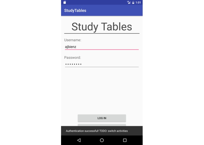 StudyTables – screenshot 2