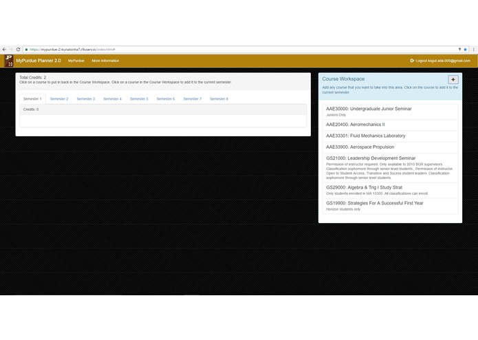 myPurdue Planner 2.0 – screenshot 5