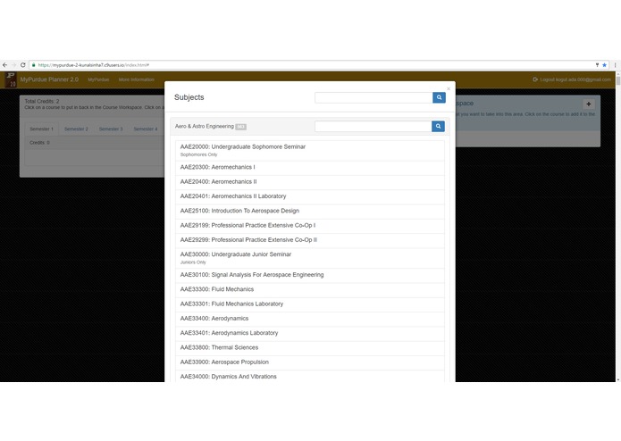 myPurdue Planner 2.0 – screenshot 4