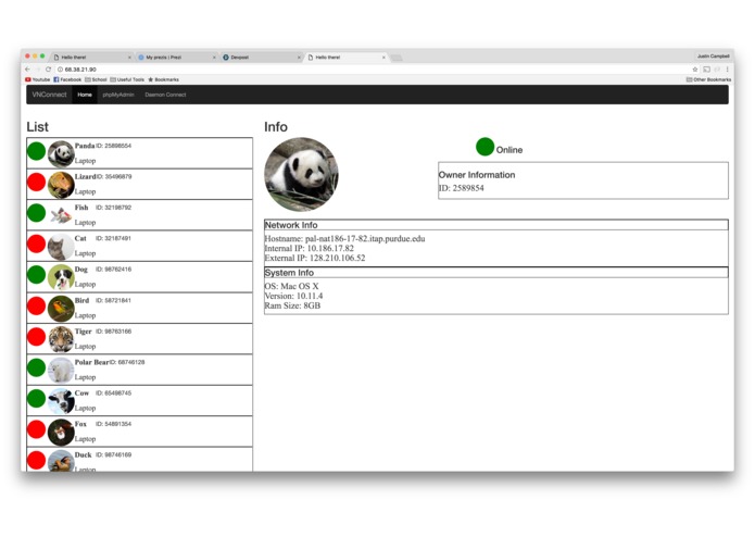 VNConnect – screenshot 1